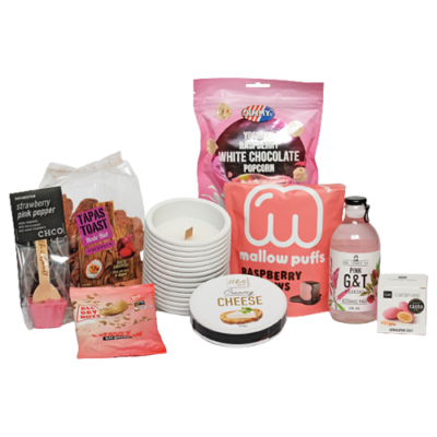 Kerstpakket roze 1452