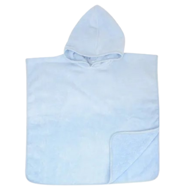 BABY PONCHO LIGHTBLUE