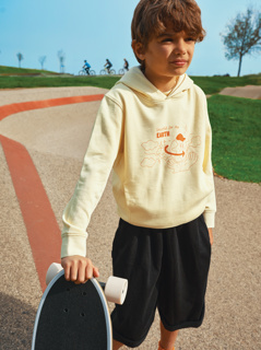 Kids hoodie met steekzakken