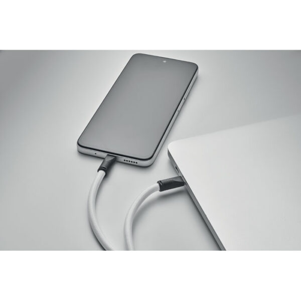 Telefoon lanyard met 60W oplaad- en datakabel type-C - Afbeelding 3